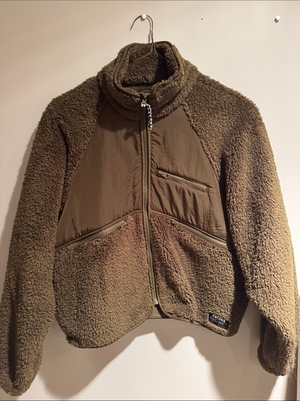 BDG UrbanOutfitters Brown Sherpa Jacket